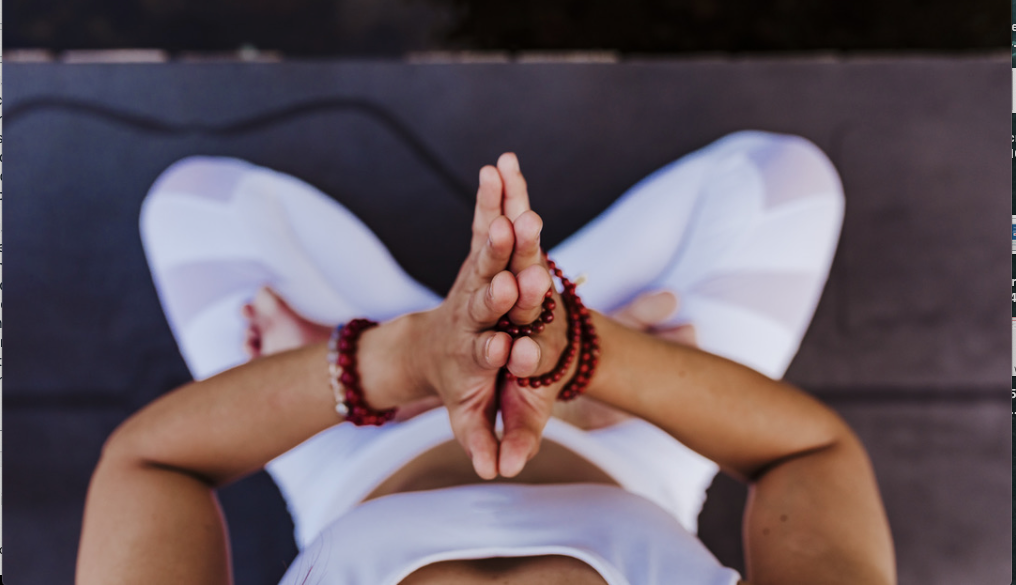 mala de perles naturelles pour la méditation