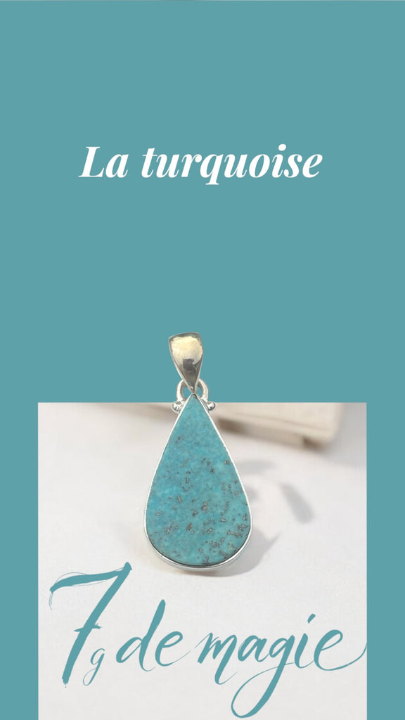 magie turquoise bleue véritable